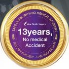 13 years without medical complications Award 13 years without medical complications Award